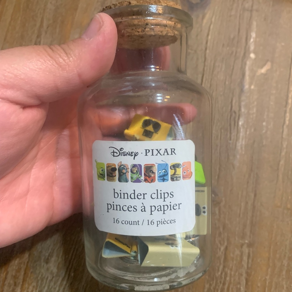 Disney Pixar binder clips